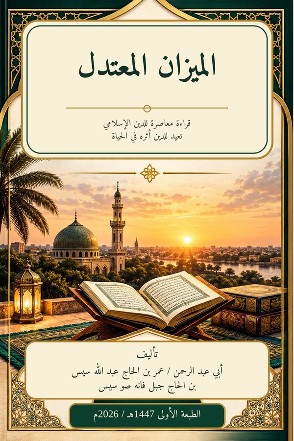 غلاف الميزان المعتدل (رسم مبدئي)